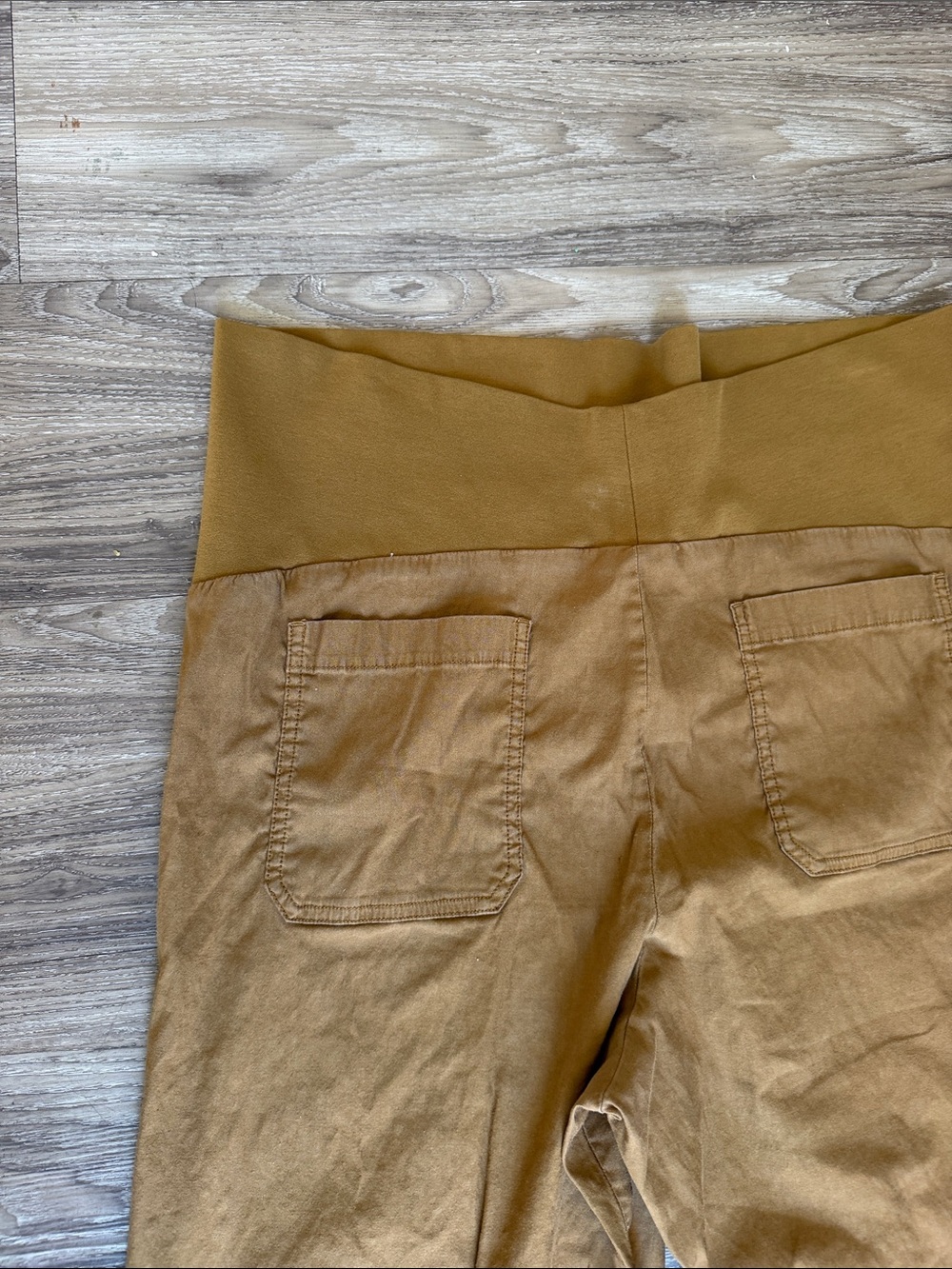 Anthropologie Maeve The Colette Maternity Wide Leg Crop Pants Size: 16M - Picture 11 of 11